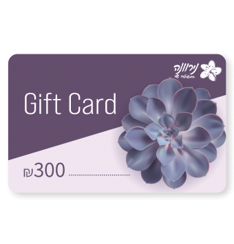 שובר מתנה לאוהבי צמחים