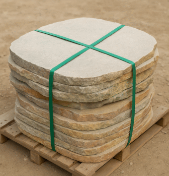 אבן מדרך בזלת 80/50